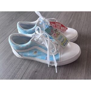 Vans x SpongeBob SquarePants Old Skool Mens 6.5 Womens 8 Blue Shoes